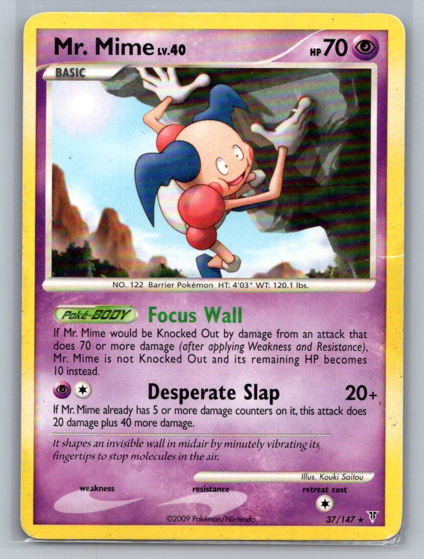 Mr. Mime Rare 37 Supreme Victors MP