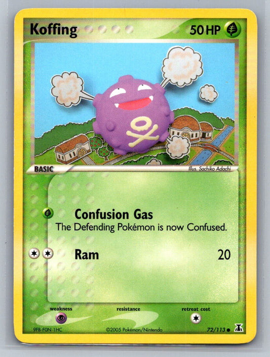 Koffing Common 72/113 Delta Species LP
