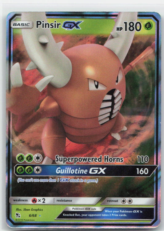Pinsir GX Holo Ultra Rare 6/68 Hidden Fates NM