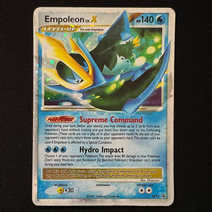 Empoleon LV.X - DP11 - Pokemon Diamond & Pearl Promo Ultra Rare Card HP