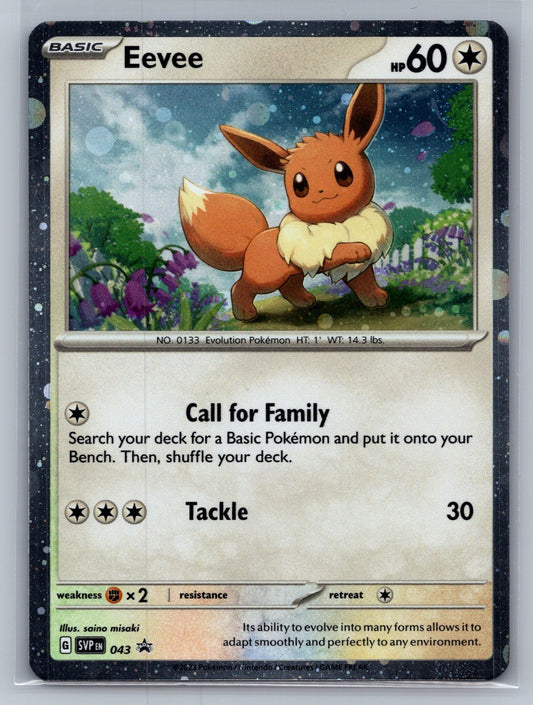 Eevee - Holo Promo 043 SV: Scarlet & Violet Promo Cards NM
