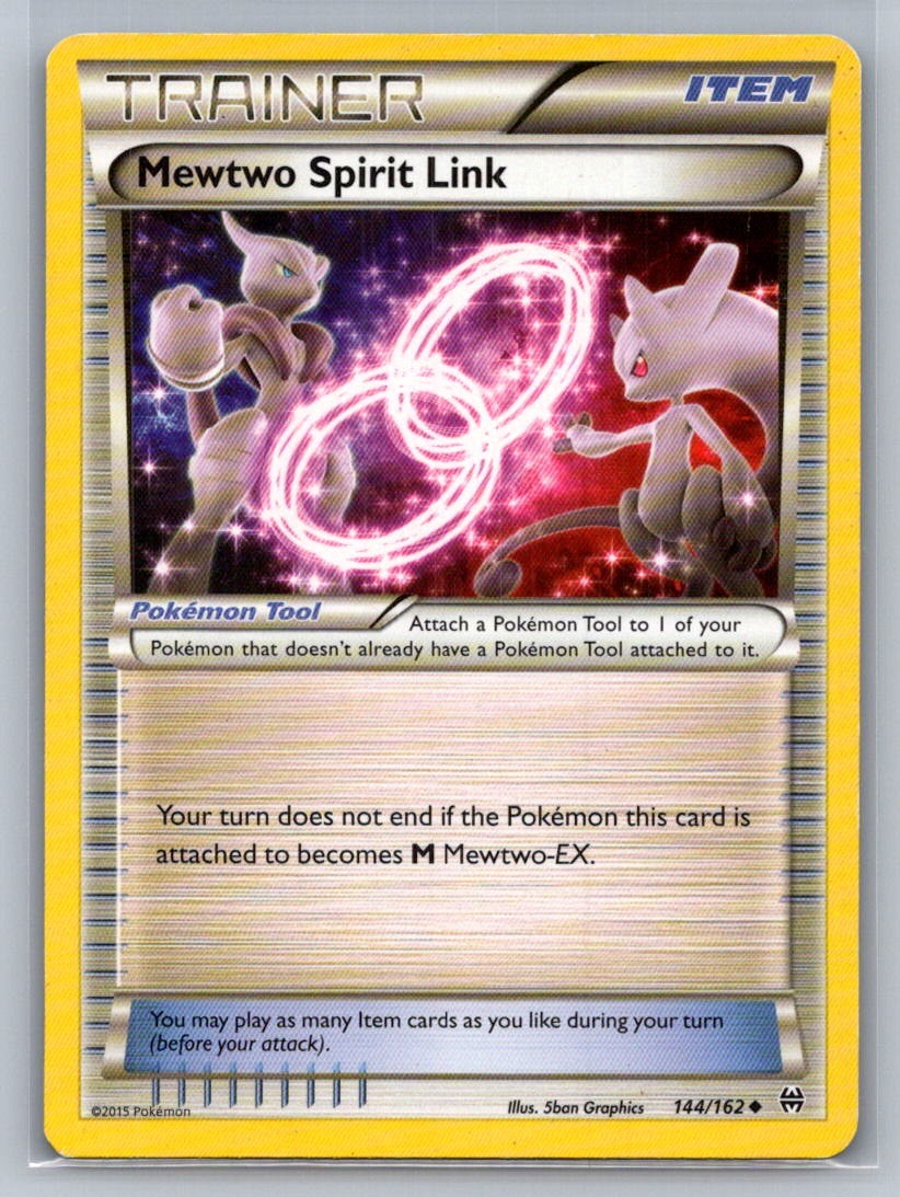Mewtwo Spirit Link Uncommon 144/162 XY - BREAKthrough LP