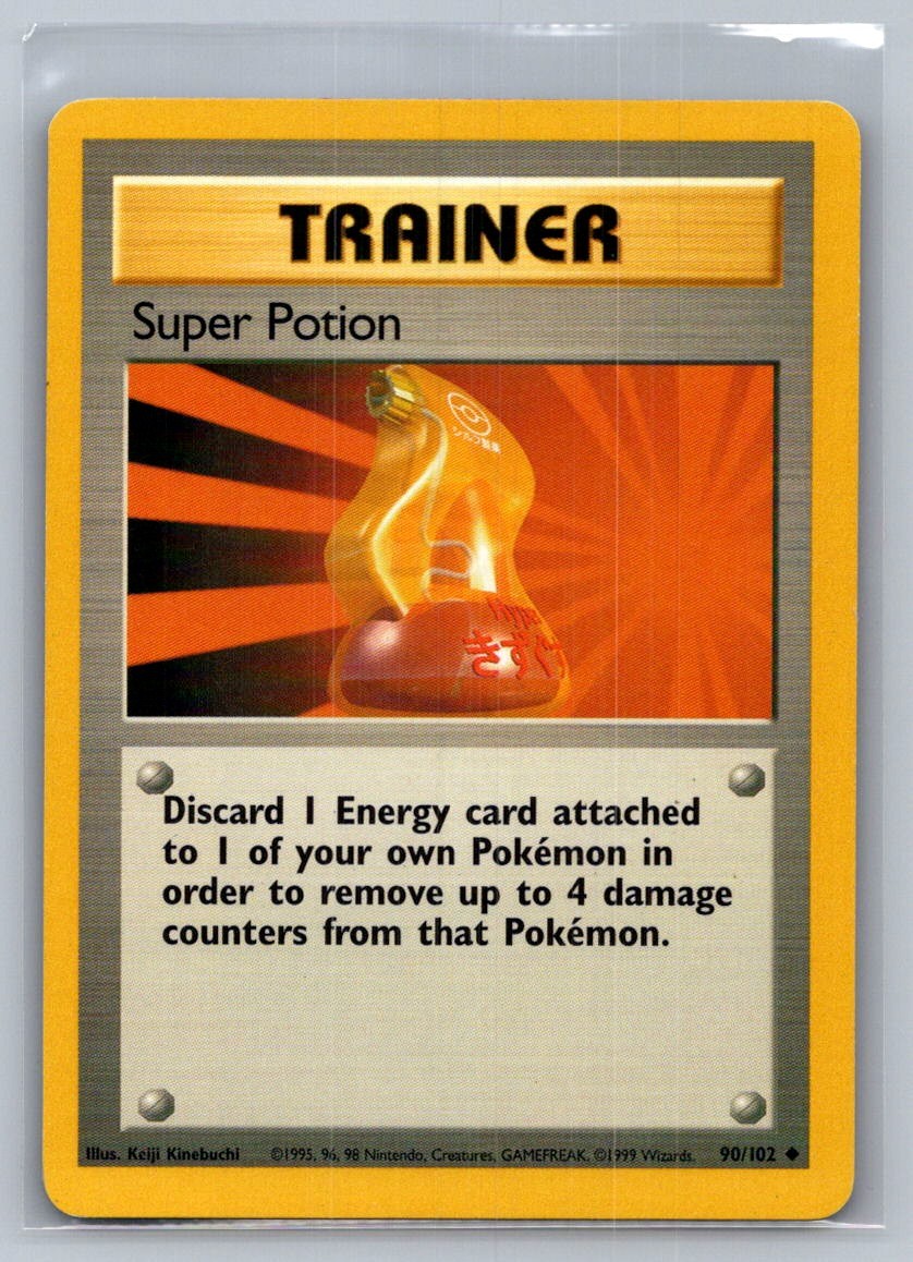 Super Potion Uncommon 090/102 Base Set LP