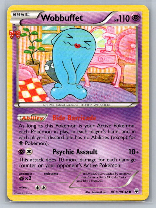 Wobbuffet Common RC11/RC32 Generations: Radiant Collection LP