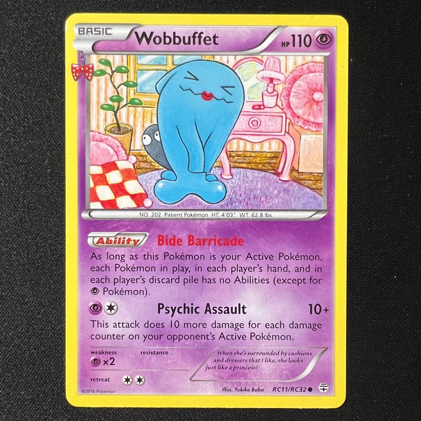 Wobbuffet RC11/RC32 – Generations: Radiant Collection Pokemon Cards TCG LP