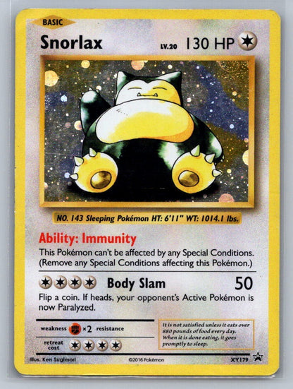 Snorlax - Holo Promo XY179 XY Promos LP