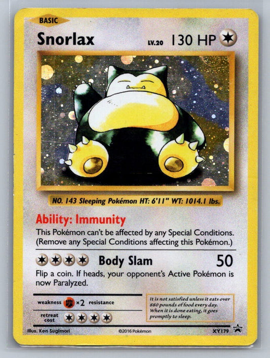 Snorlax - Holo Promo XY179 XY Promos LP