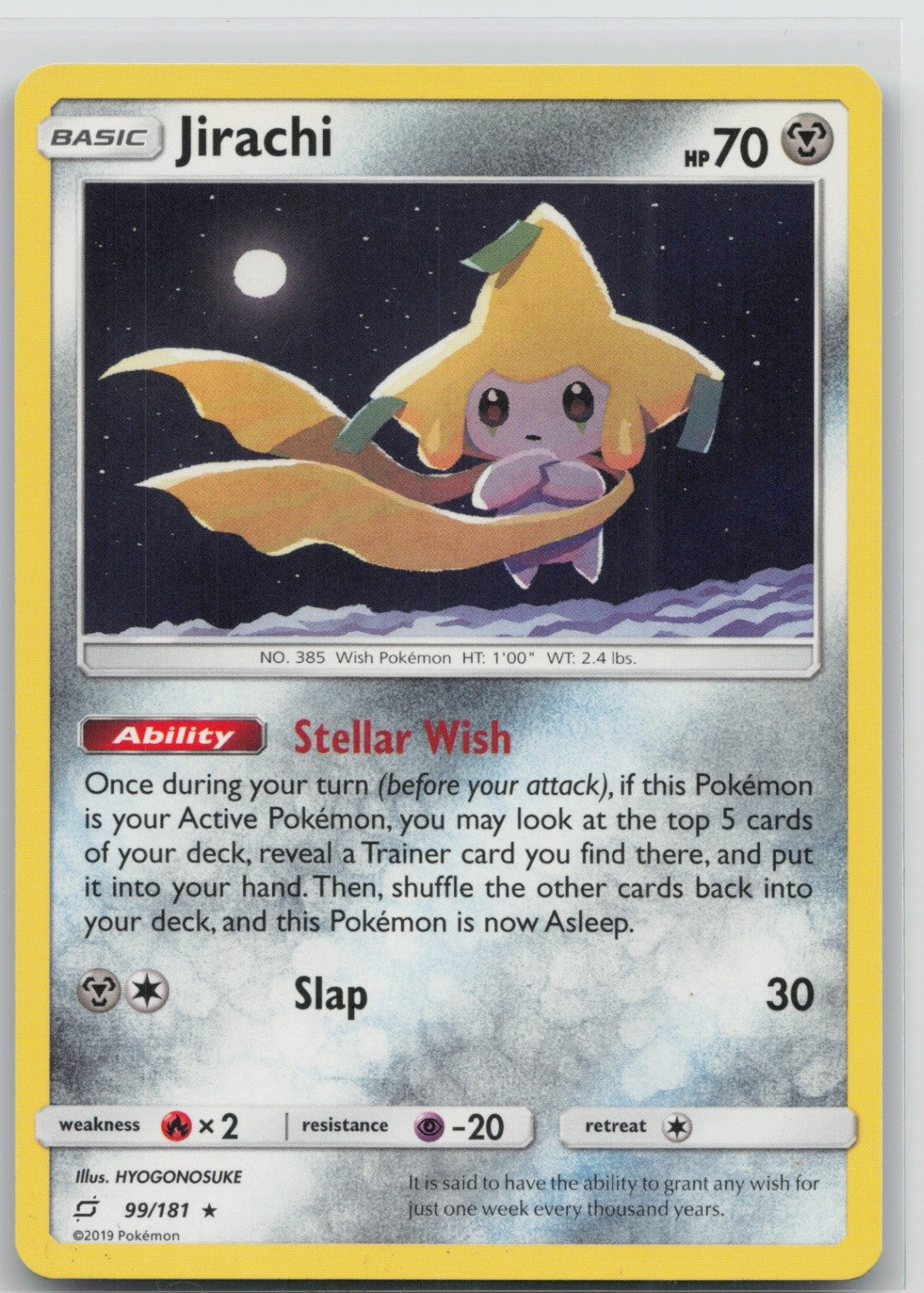 Jirachi - 99/181 Regular Rare 099/181 Deck Exclusives LP