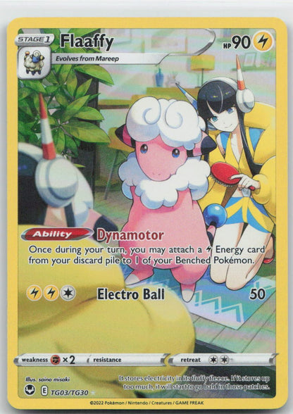 Flaaffy Holo Ultra Rare TG03/TG30 SWSH12: Silver Tempest Trainer Gallery NM