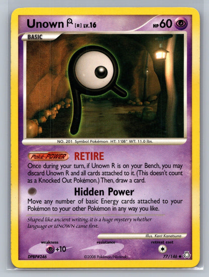 Unown (R) Uncommon 77/146 Legends Awakened LP