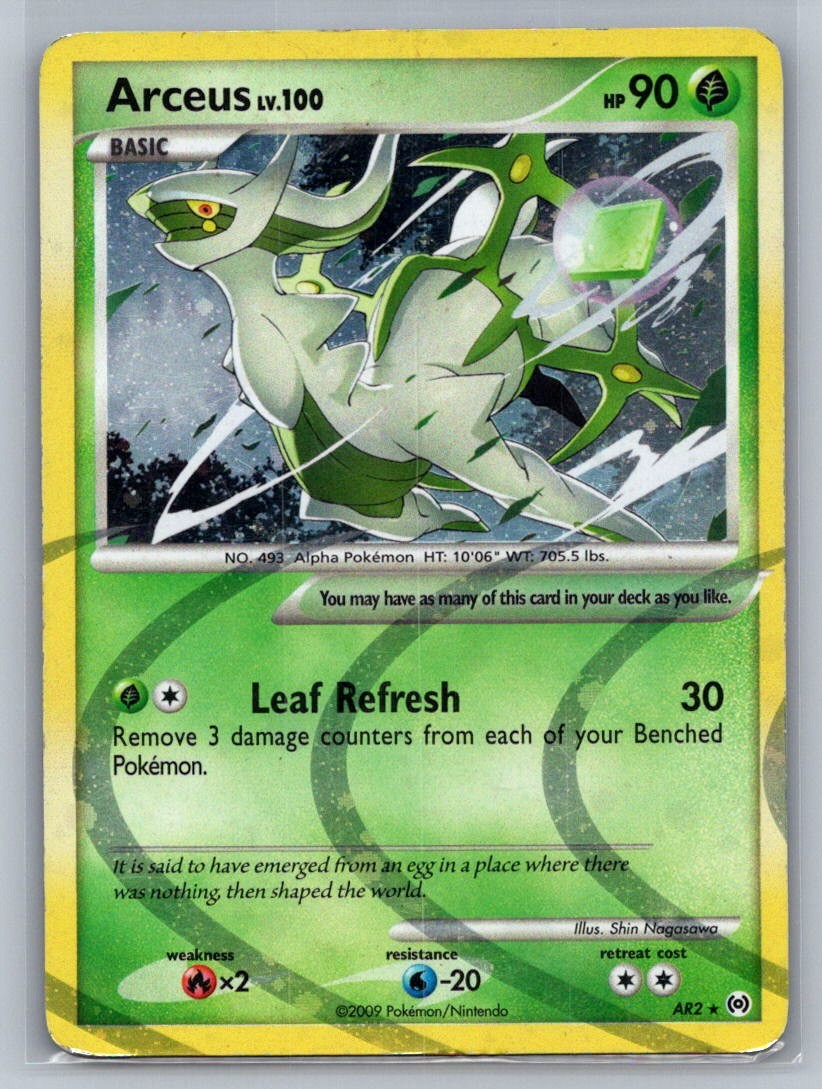 Arceus () Holo Holo Rare AR2 Arceus MP