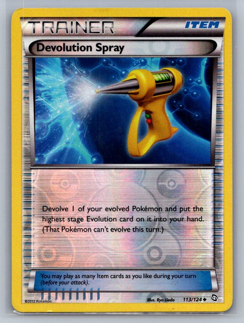 Devolution Spray Reverse Holo Uncommon 113/124 Dragons Exalted LP
