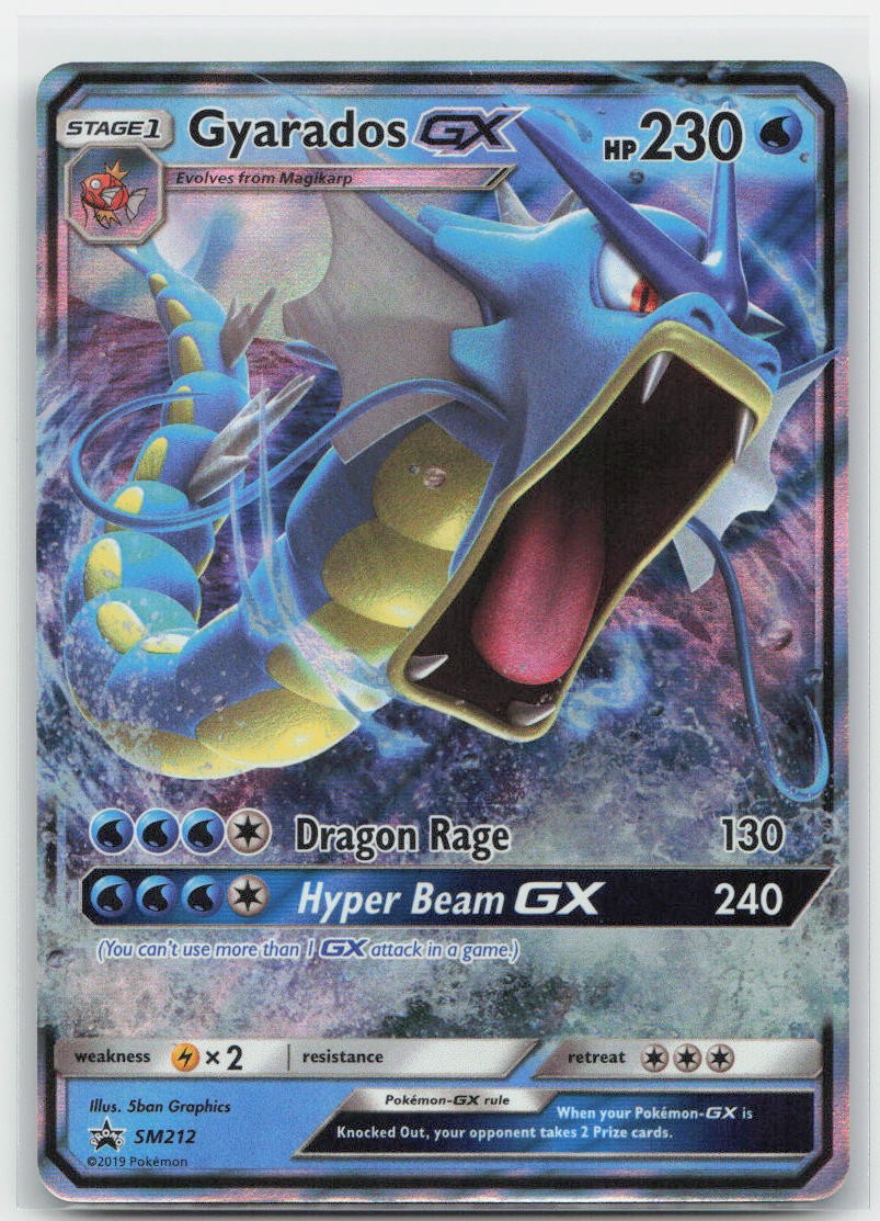 Gyarados GX - Holo Promo SM212 SM Promos NM