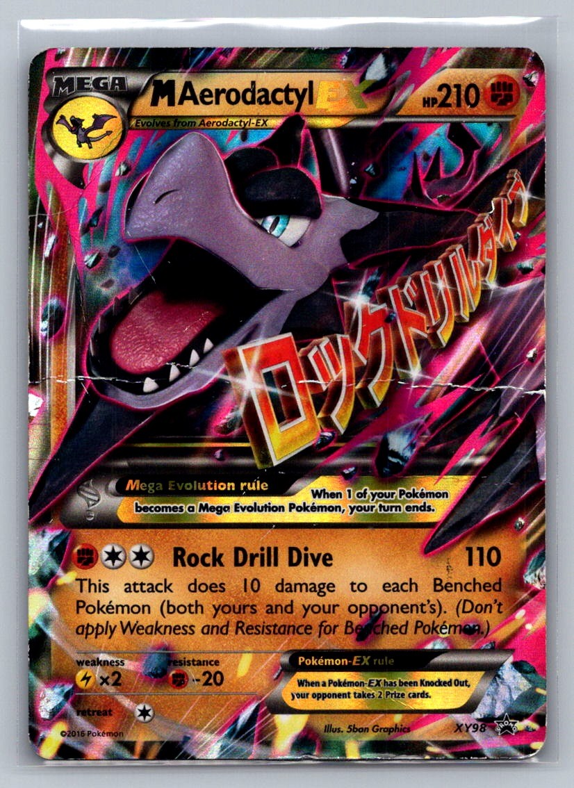 M Aerodactyl EX Holo Promo XY98 XY Promos HP