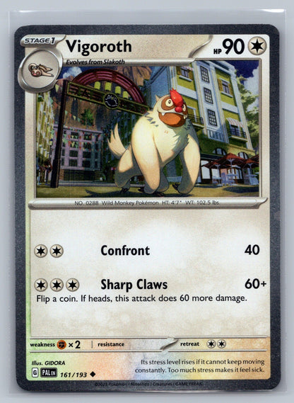 Vigoroth (Cosmos Holo) Holo Uncommon 161/193 Miscellaneous Cards & Products NM