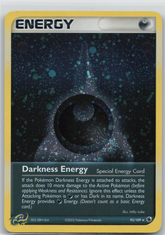 Darkness Energy (Special) - Cosmos Holo 93/109 League & Championship Cards NM