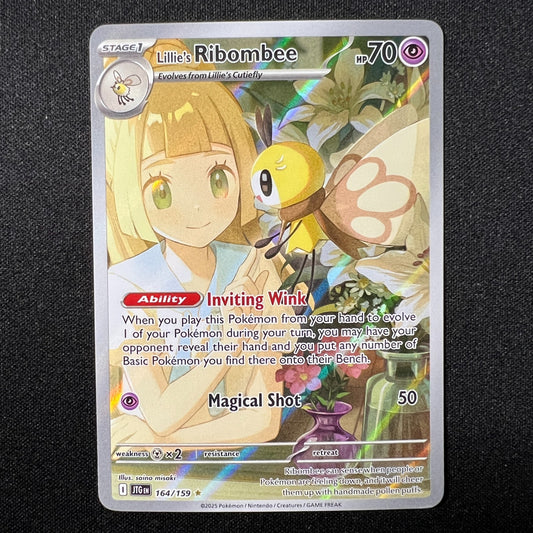 Lillie's Ribombee - 164/159 - Pokemon Journey Together Illustration Rare NM