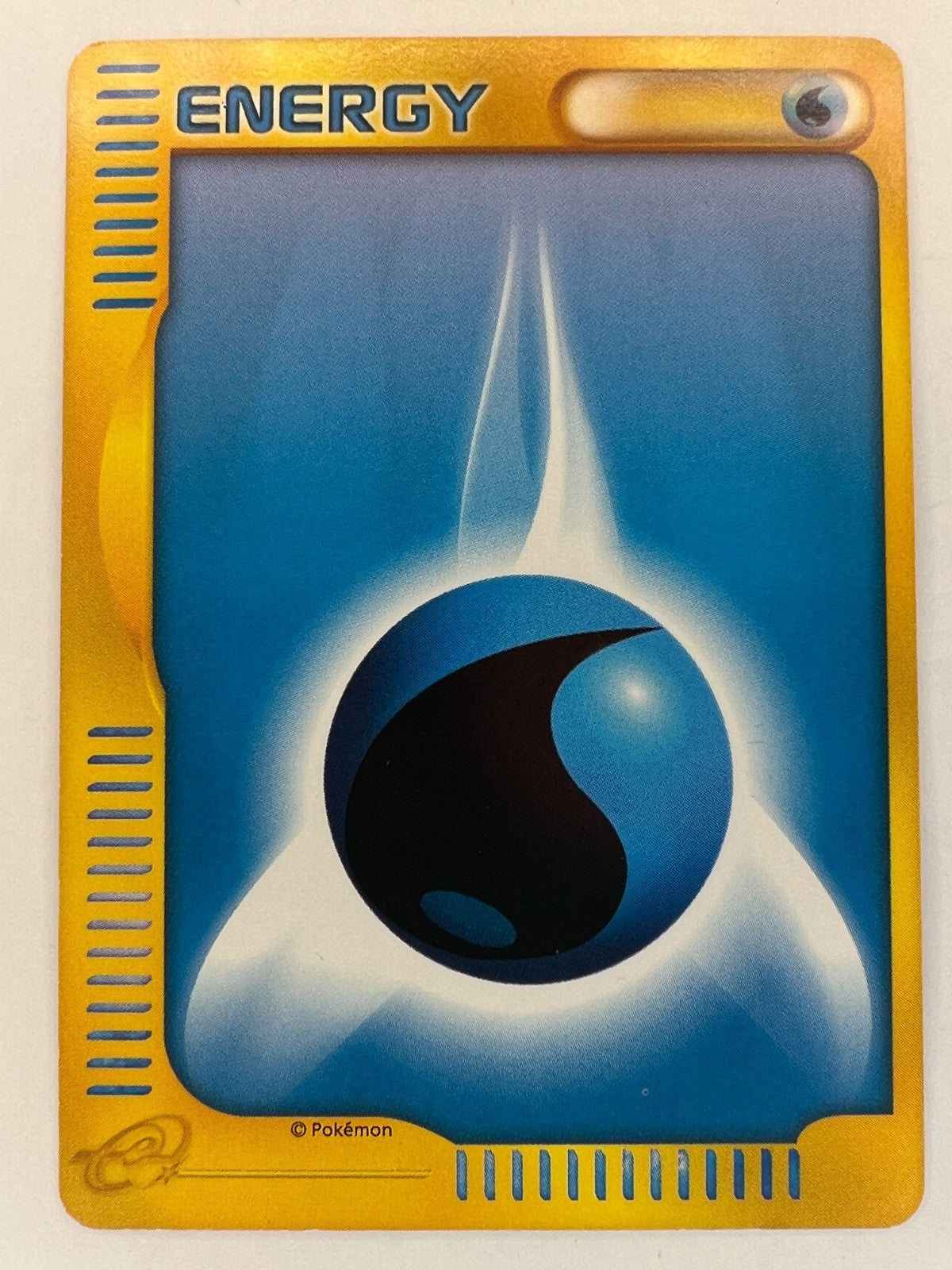 💧 RARE – 2002 Japanese McDonald's Pokemon Water Energy e-Minimum Pack Card