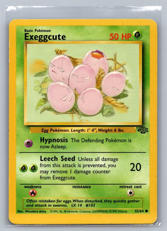 Exeggcute Unlimited Common 52/64 Jungle LP