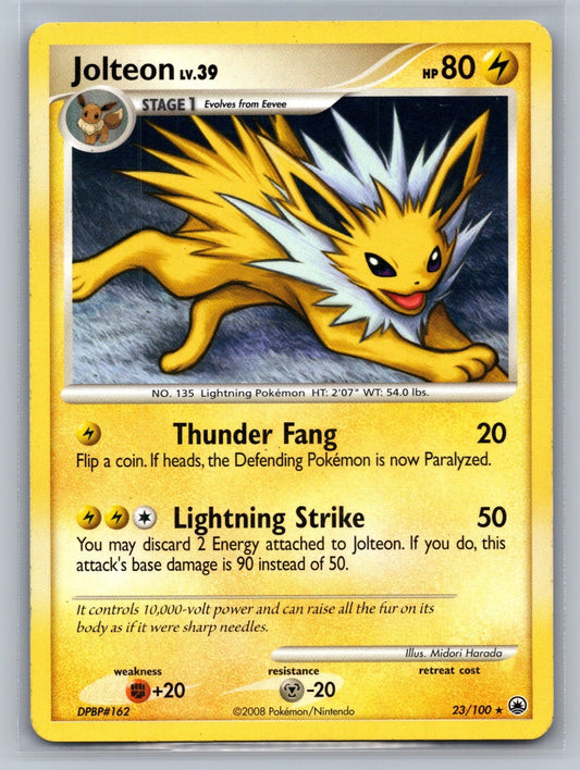 Jolteon Rare 23/100 Majestic Dawn LP