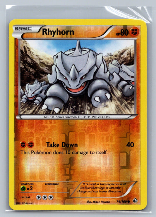 Rhyhorn Reverse Holo Common 49/83 Generations NM