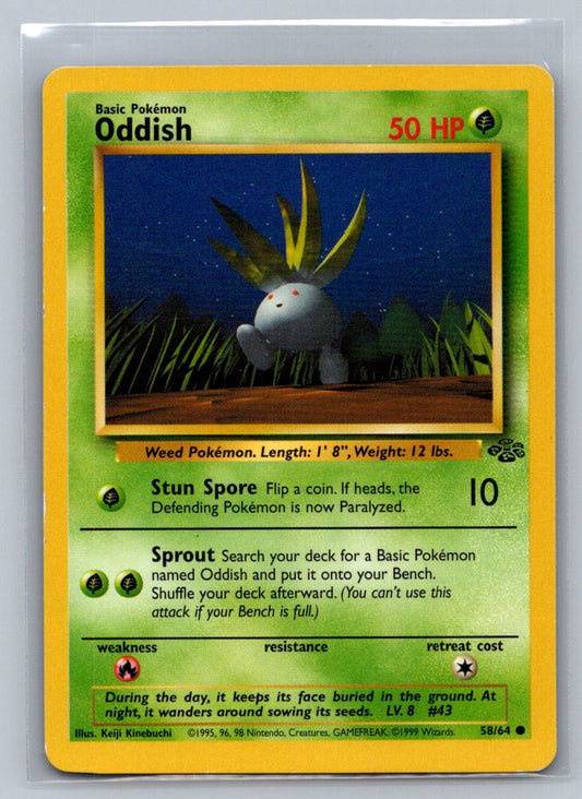 Oddish Unlimited Common 58/64 Jungle LP