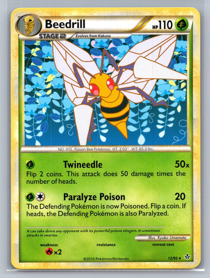 Beedrill Rare 12/95 Unleashed NM