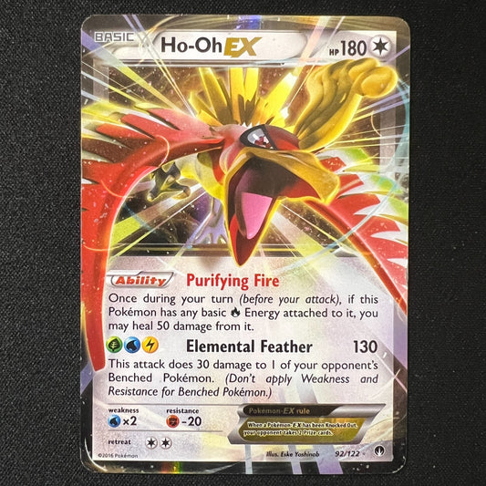 Ho-Oh EX 92/122 – Breakpoint Ultra Rare Holo Pokemon Cards TCG MP