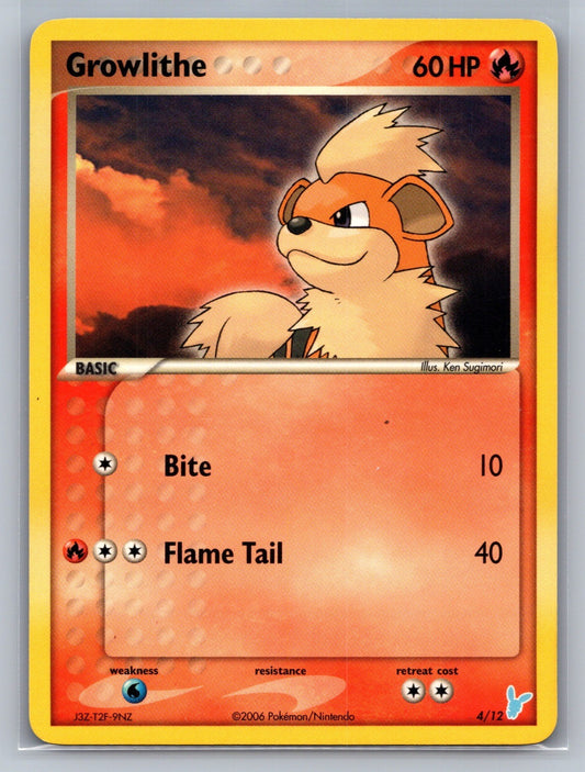 Growlithe Common 64/112 FireRed & LeafGreen NM