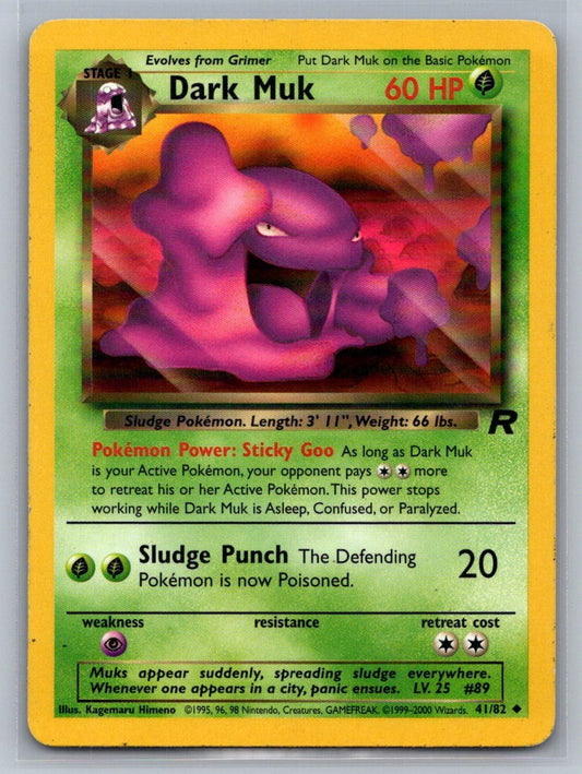Dark Muk Unlimited 41/82 Team Rocket LP
