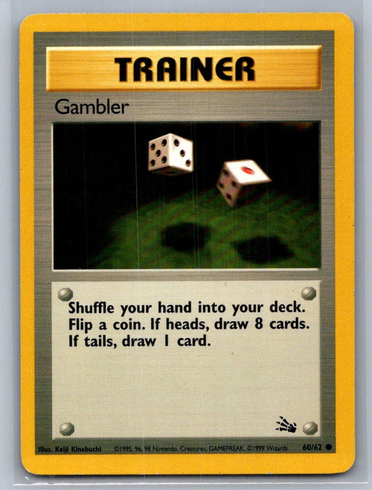 Gambler Unlimited Common 60/62 Fossil LP