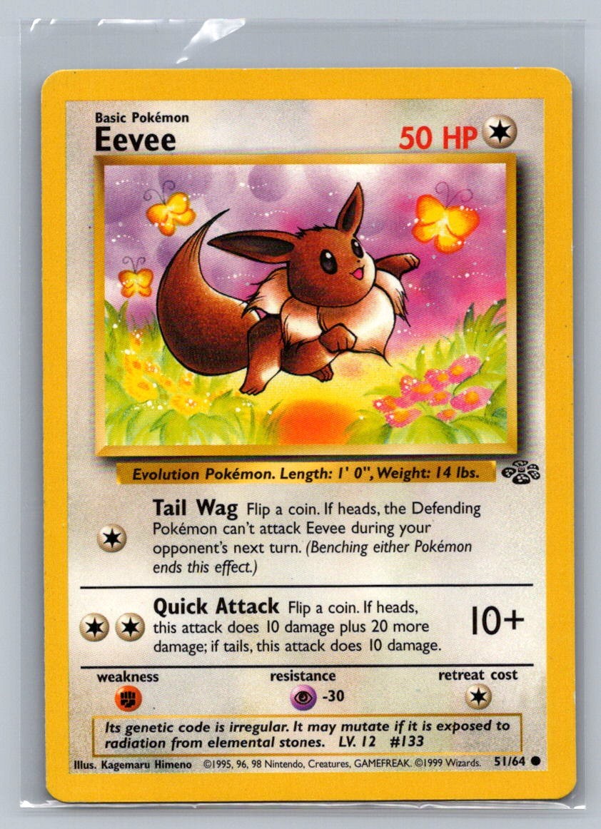 Eevee Unlimited Common 51/64 Jungle LP