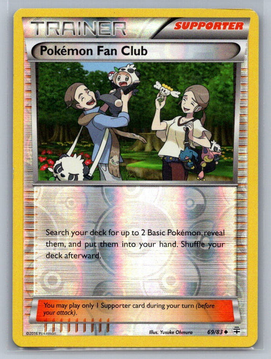 Pokemon Fan Club Reverse Holo Uncommon 69/83 Generations LP