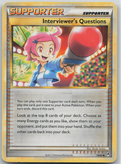 Interviewer's Questions Regular Uncommon 77/95 Unleashed MP