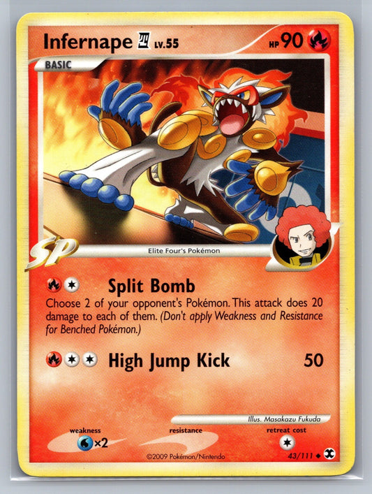 Infernape E4 Uncommon 43/111 Rising Rivals MP