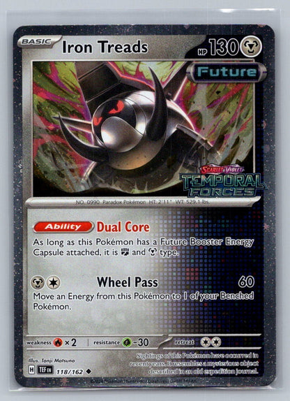 Iron Treads (Temporal Forces Stamped) Holo Uncommon 118/162 NM
