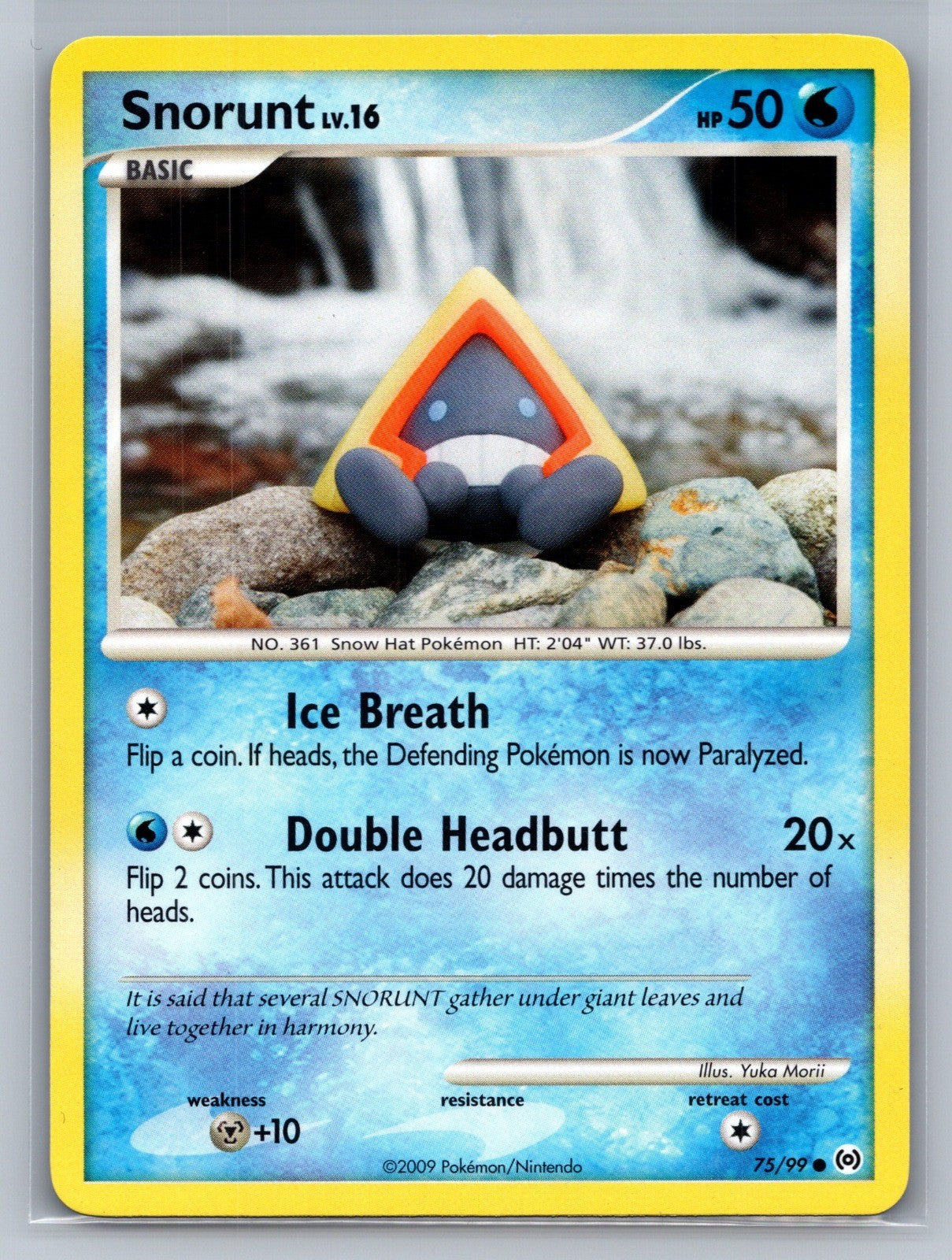 Snorunt Common 75/99 Arceus LP