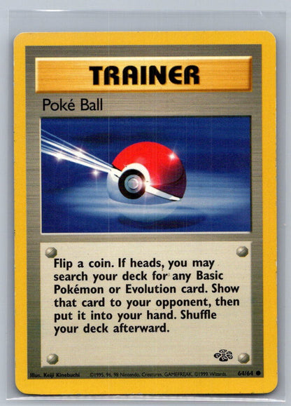 Poke Ball Unlimited Common 64/64 Jungle LP