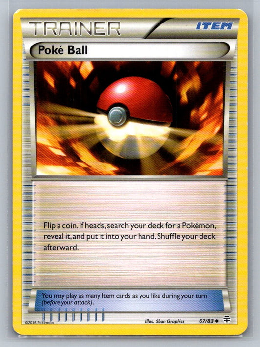 Poke Ball Uncommon 67/83 Generations LP