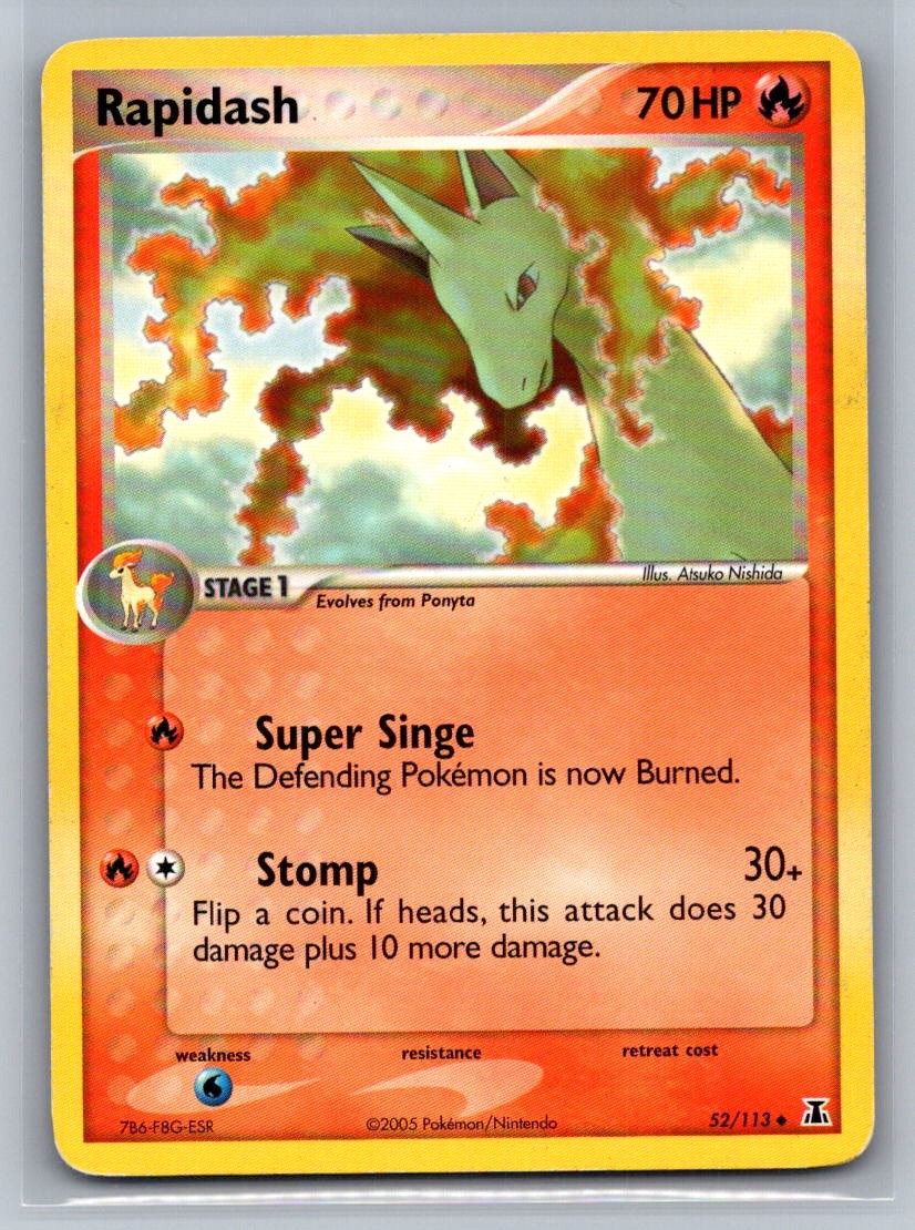 Rapidash Uncommon 52/113 Delta Species MP