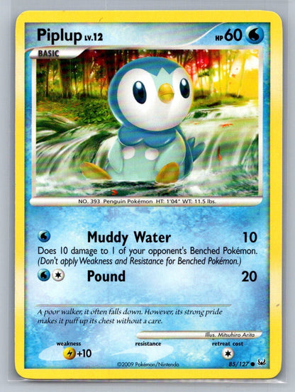 Piplup Common 85/127 Platinum LP