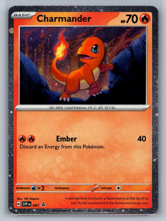 Charmander - (Cosmos Holo) Holo Promo 047 SV: Scarlet & Violet Promo Cards NM