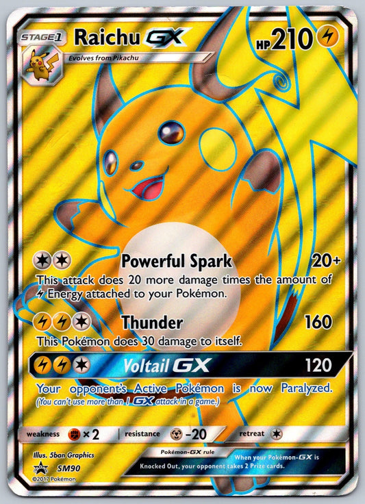 Raichu GX - Holo Promo SM90 Jumbo Cards LP