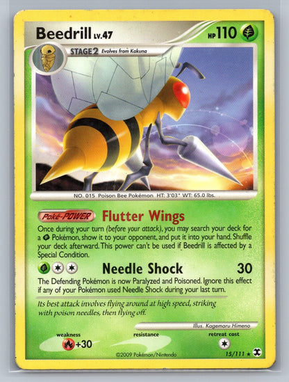 Beedrill Rare 15/111 Rising Rivals LP