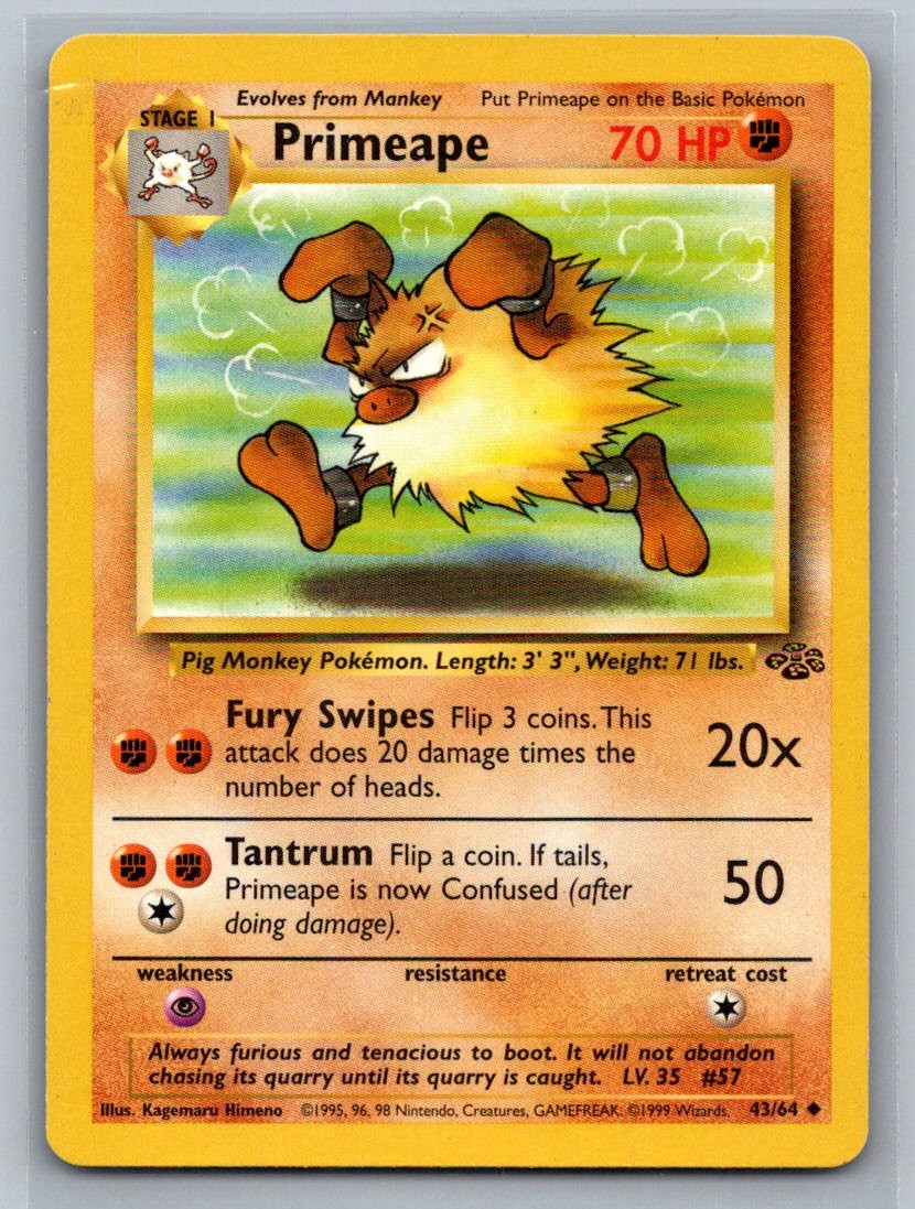 Primeape Unlimited 43/64 Jungle LP