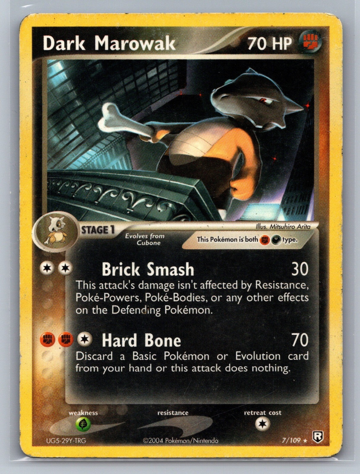 Dark Marowak - 7/109 (EX Team Rocket Returns) Rare 007/109 Deck Exclusives MP