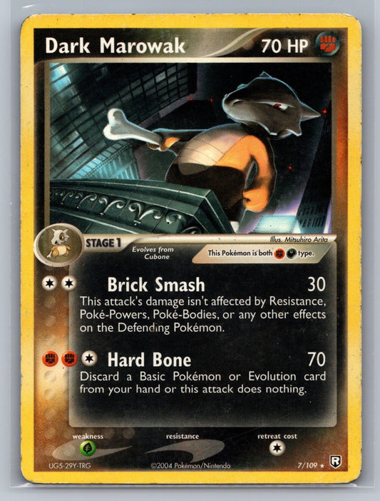 Dark Marowak - 7/109 (EX Team Rocket Returns) Rare 007/109 Deck Exclusives MP