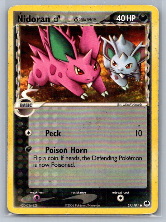 Nidoran M (Delta Species) Common 57/101 Dragon Frontiers MP
