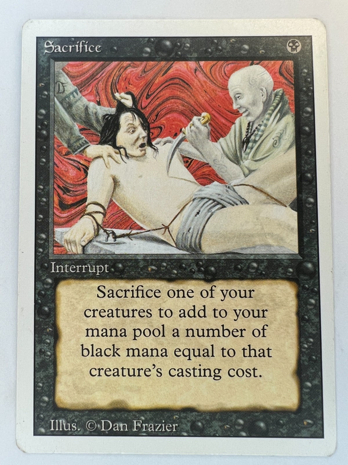 Magic the Gathering | Revised Edition | Sacrifice | #126 | LP |
