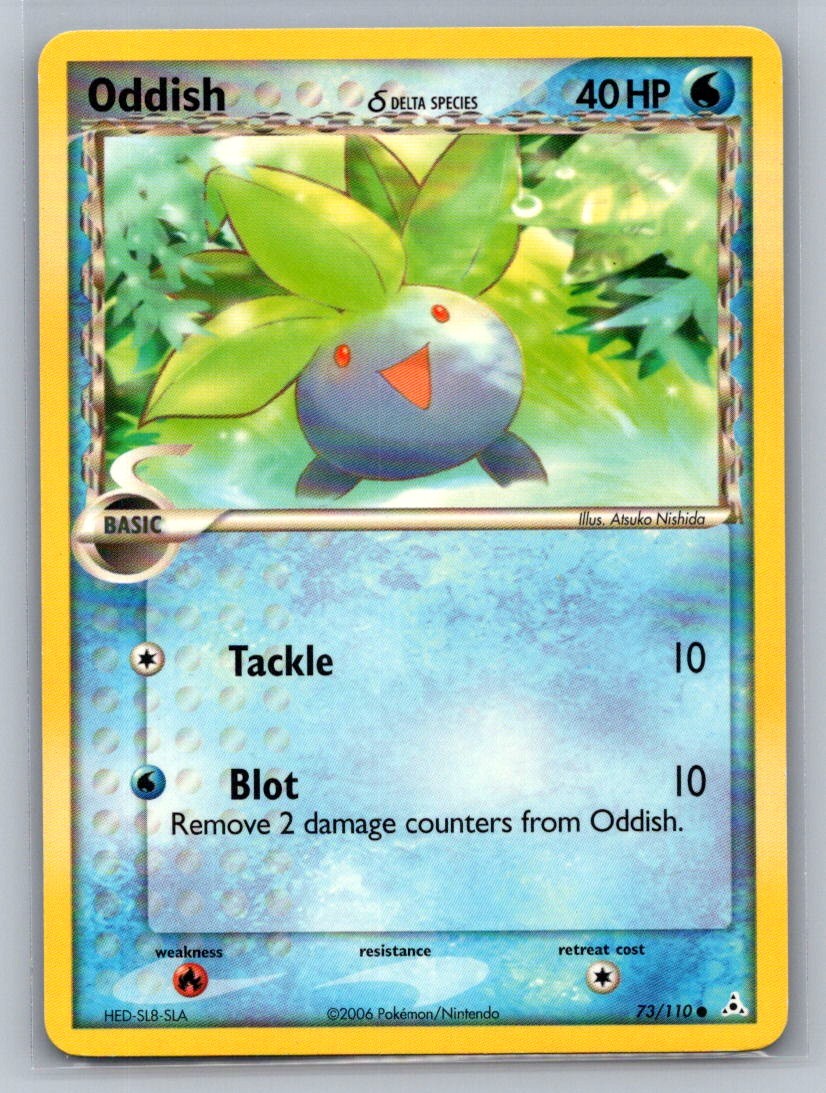 Oddish (Delta Species) Common 73/110 Holon Phantoms LP